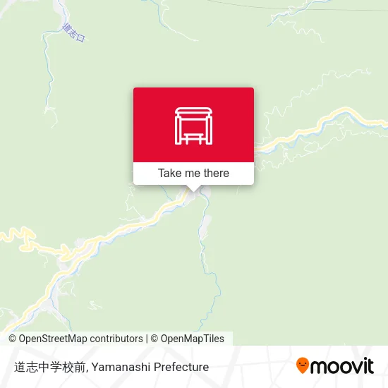 道志中学校前 map
