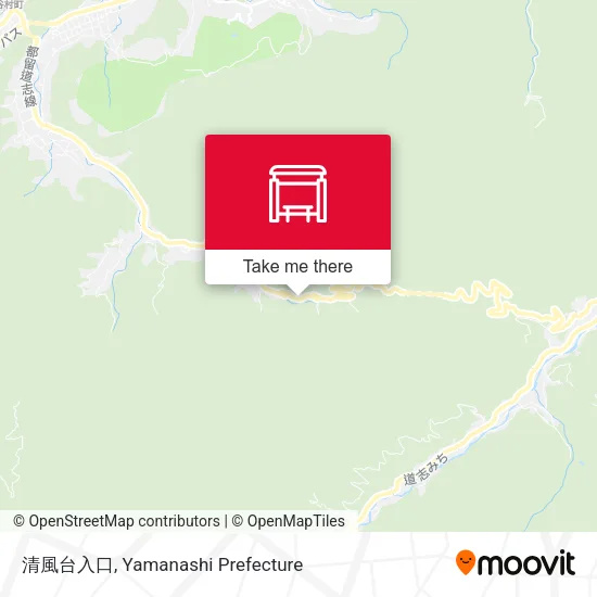清風台入口 map