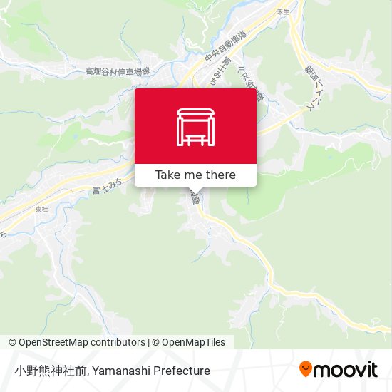 小野熊神社前 map