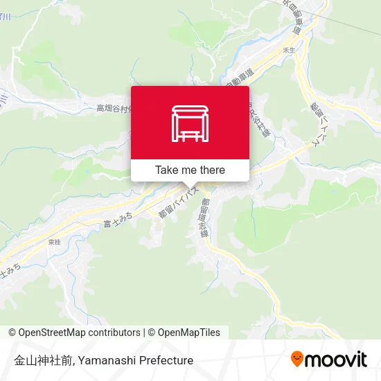 金山神社前 map