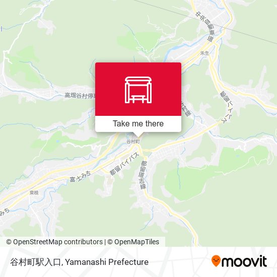 谷村町駅入口 map