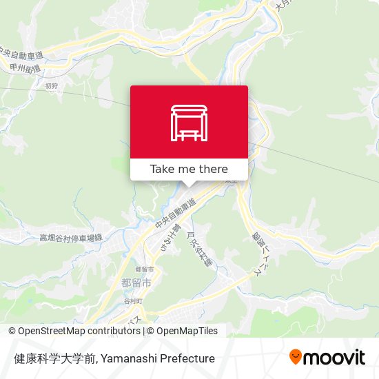 健康科学大学前 map