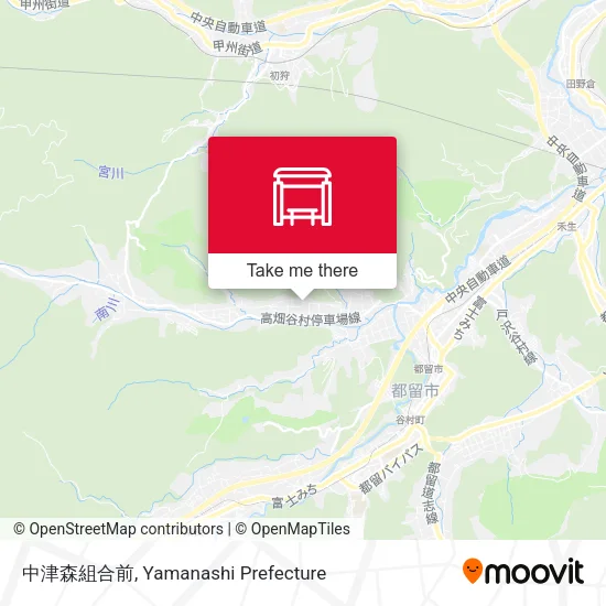 中津森組合前 map
