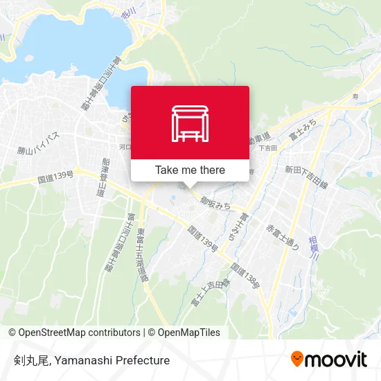 剣丸尾 map