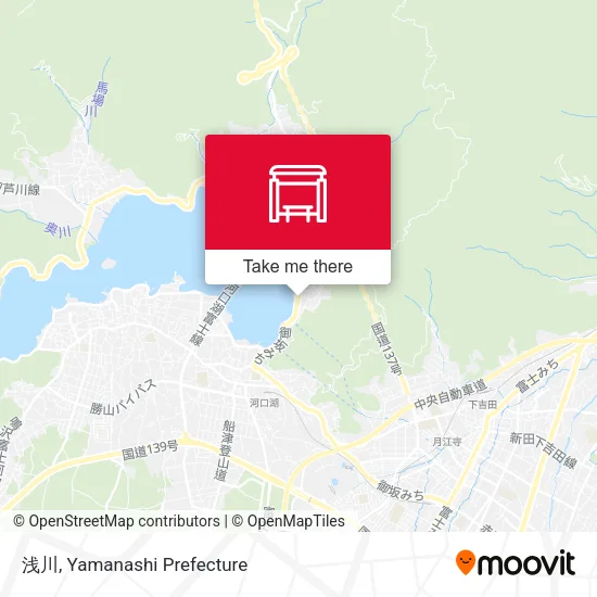 浅川 map