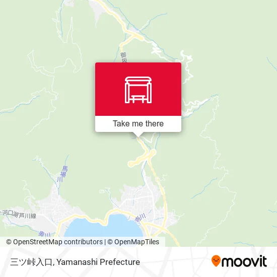 三ツ峠入口 map