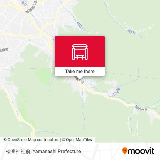 桧峯神社前 map