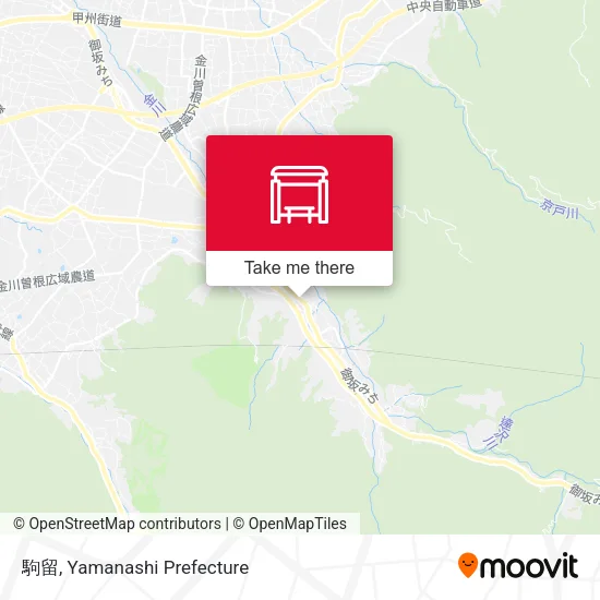 駒留 map