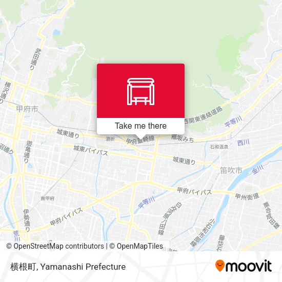 横根町 map