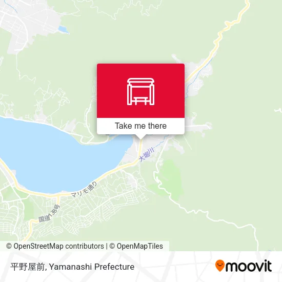平野屋前 map