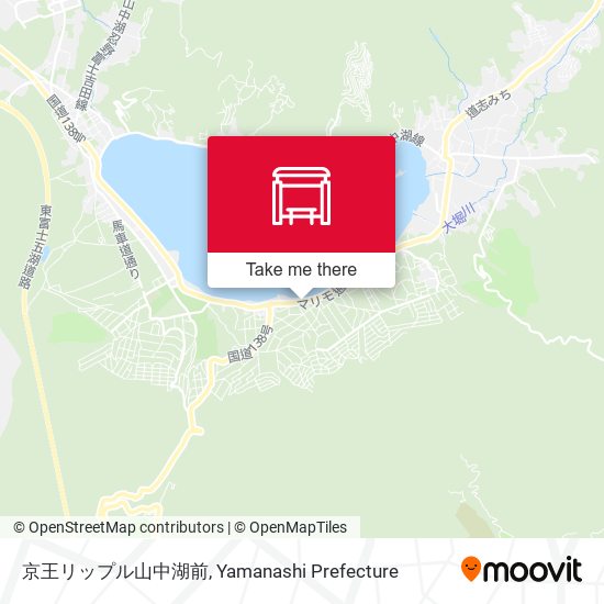 京王リップル山中湖前 map