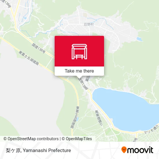 梨ケ原 map
