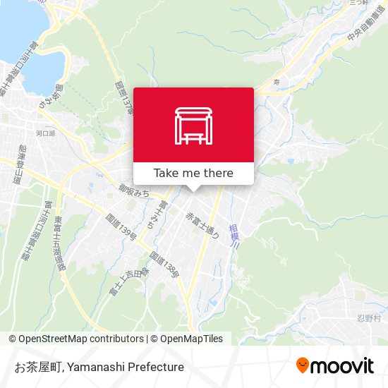 お茶屋町 map