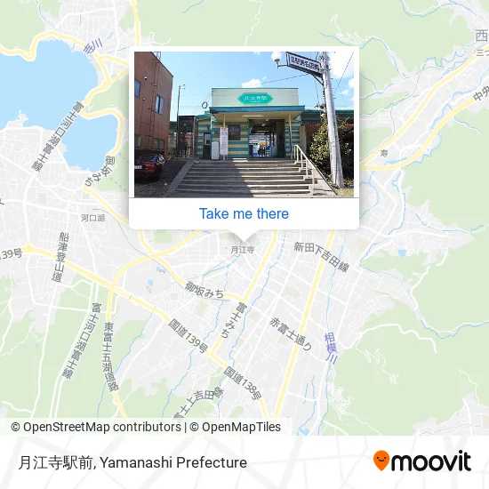 月江寺駅前 map