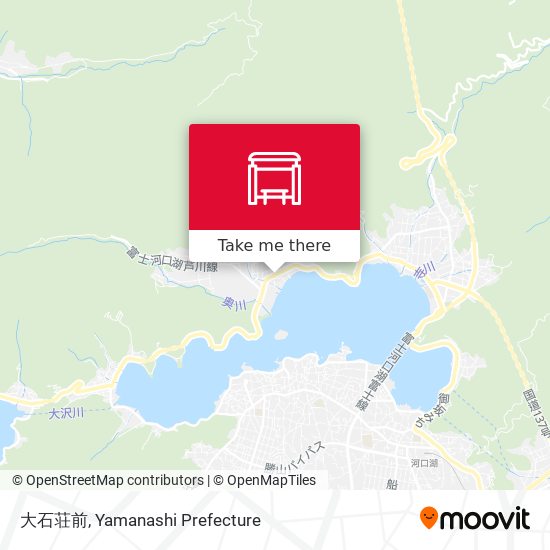 大石荘前 map