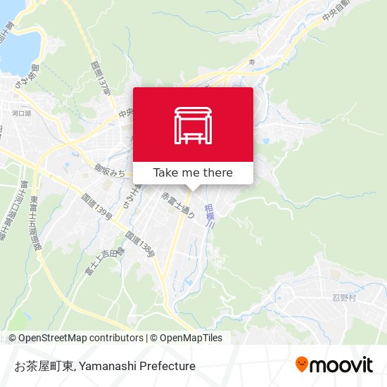 お茶屋町東 map