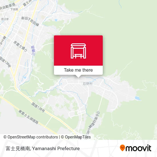 富士見橋南 map