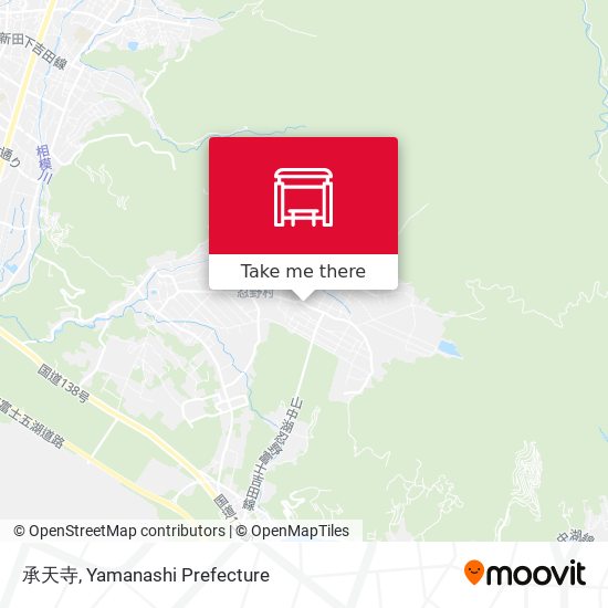 承天寺 map