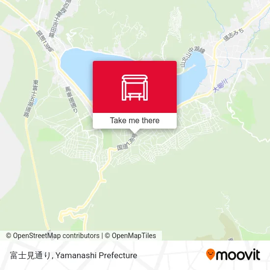 富士見通り map