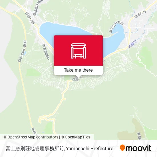 富士急別荘地管理事務所前 map