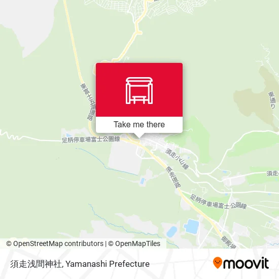 須走浅間神社 map