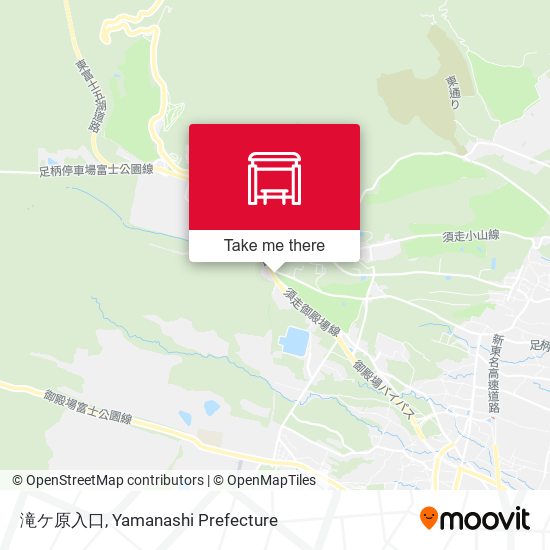 滝ケ原入口 map