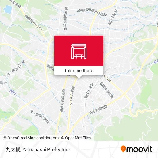 丸太橋 map