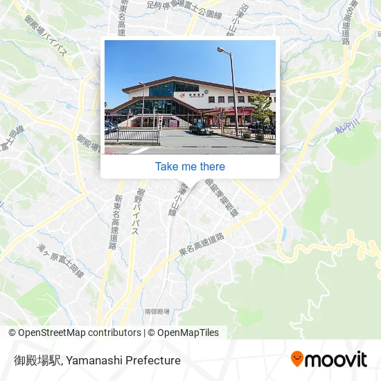 御殿場駅 map