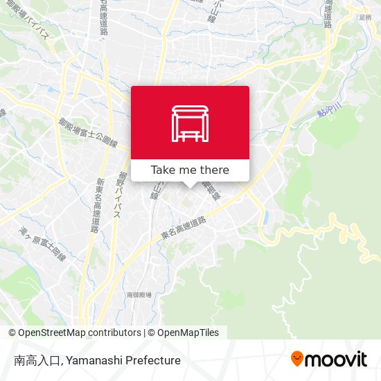 南高入口 map