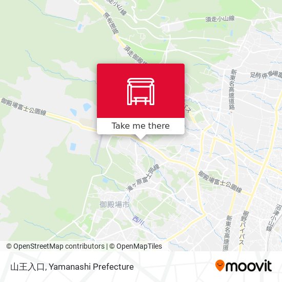 山王入口 map