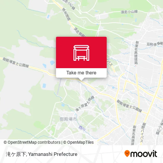 滝ケ原下 map