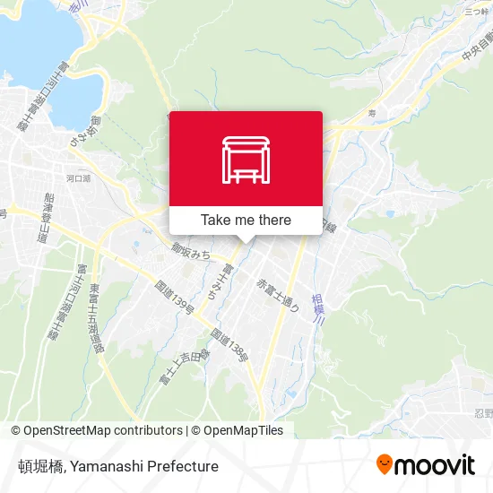 頓堀橋 map