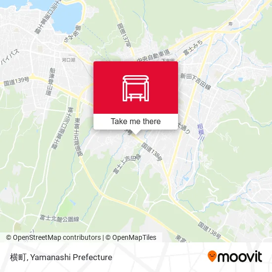 横町 map