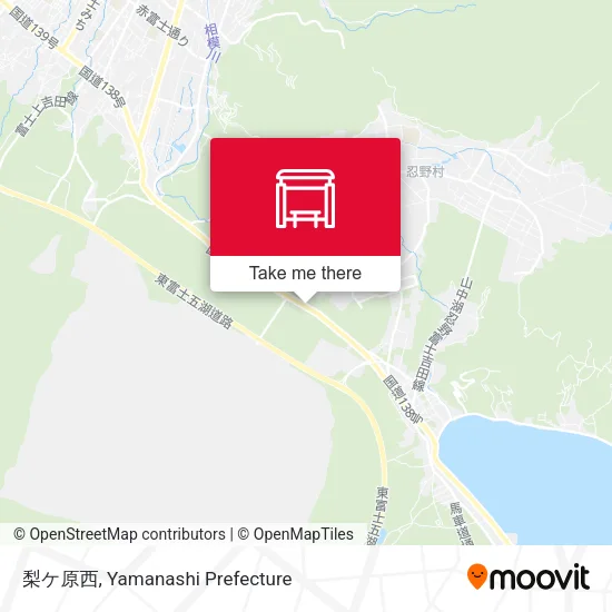 梨ケ原西 map