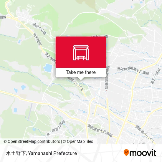 水土野下 map