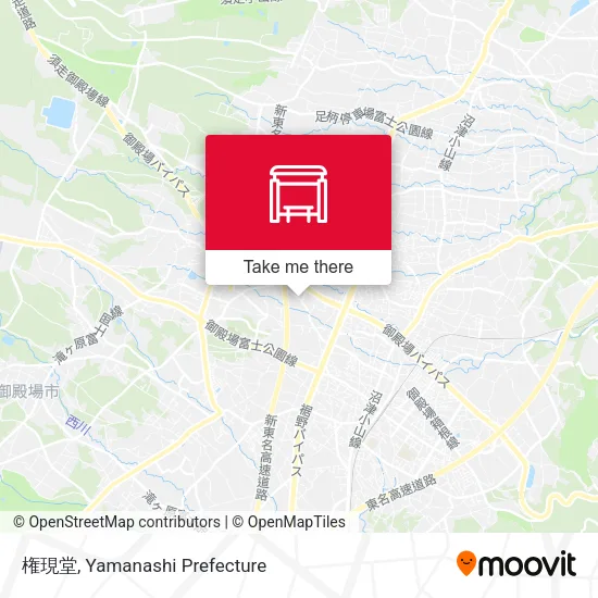 権現堂 map