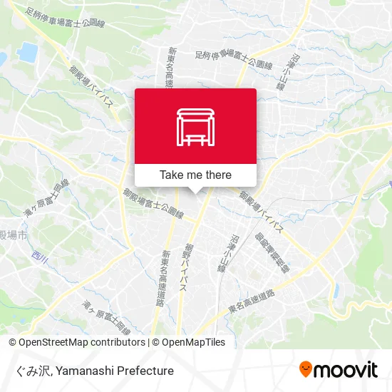 ぐみ沢 map