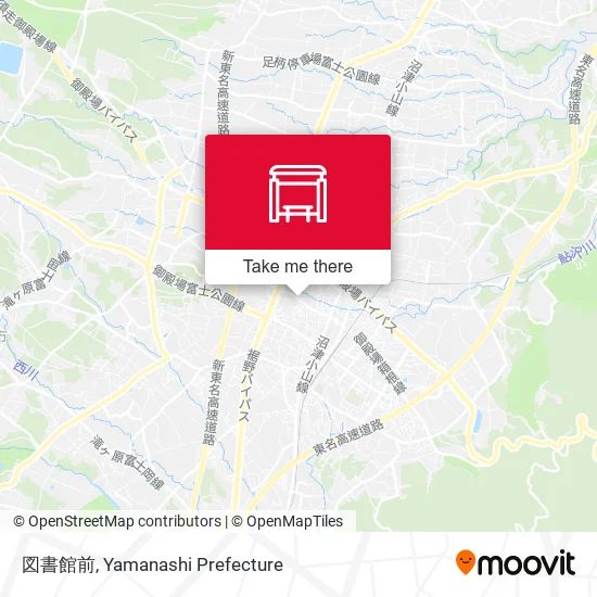 図書館前 map