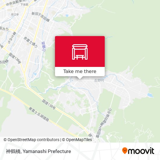 神鶴橋 map