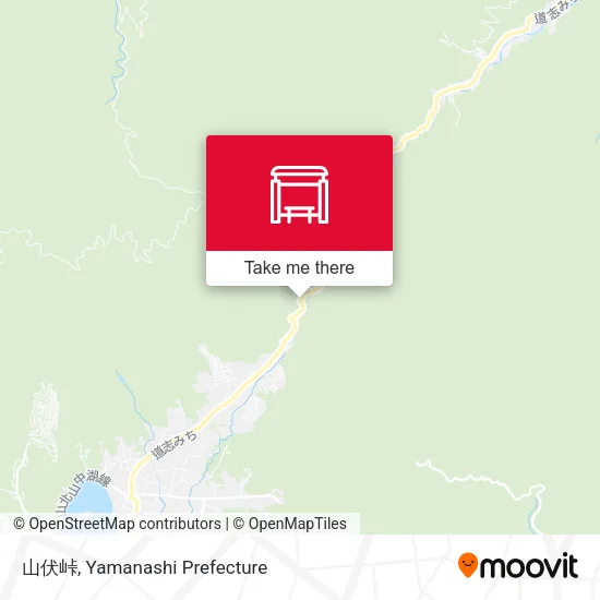 山伏峠 map