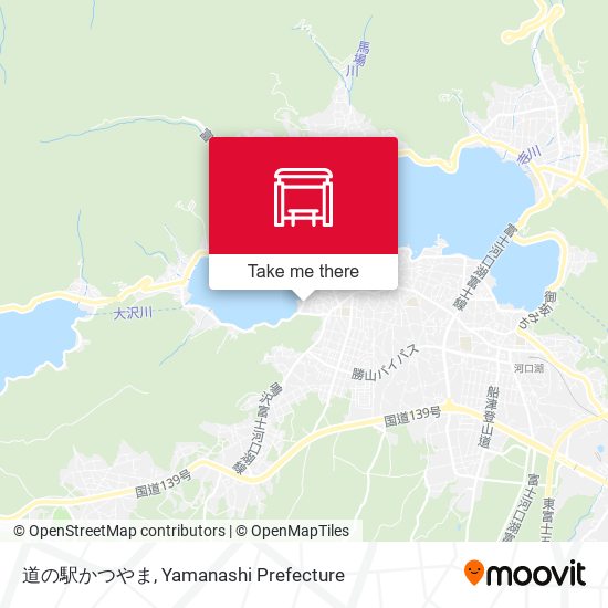 道の駅かつやま map