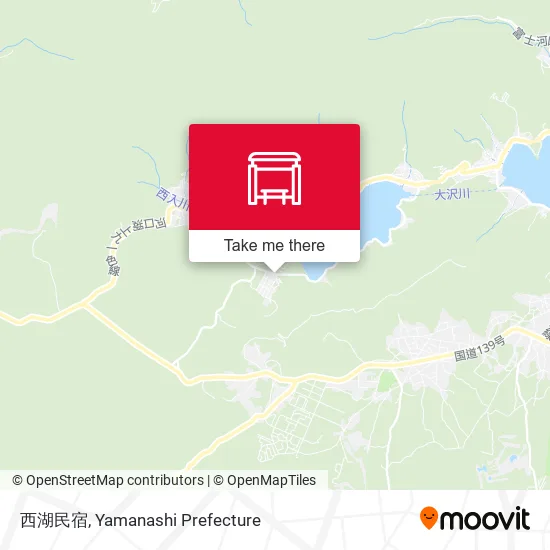 西湖民宿 map