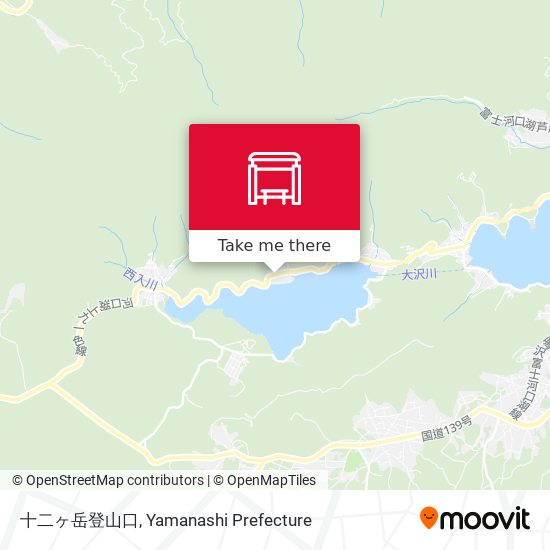 十二ヶ岳登山口 map