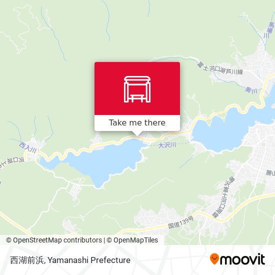 西湖前浜 map