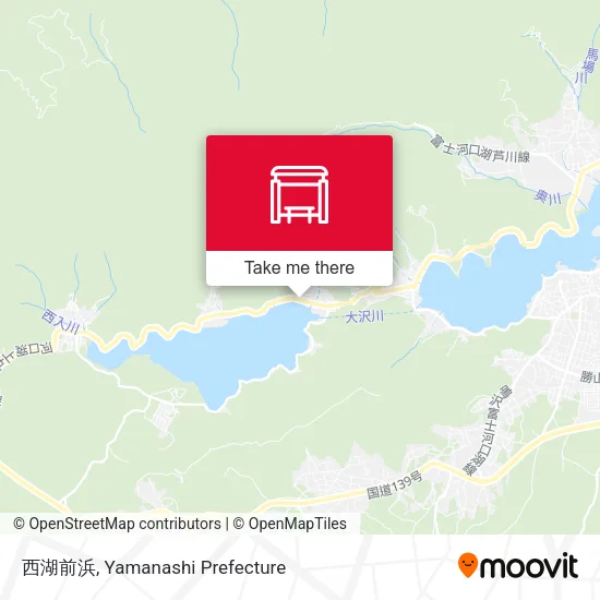 西湖前浜 map