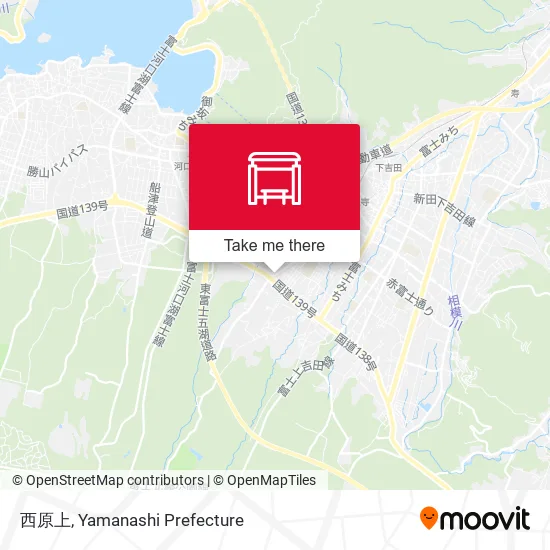 西原上 map