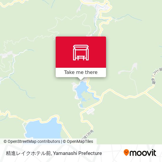 精進レイクホテル前 map