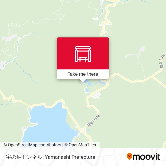 宇の岬トンネル map
