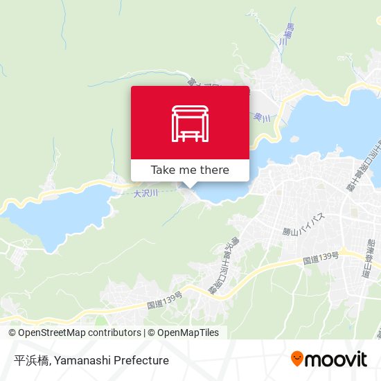 平浜橋 map
