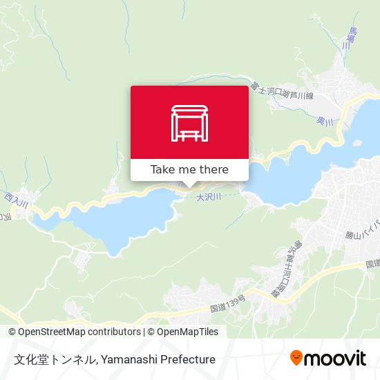 文化堂トンネル map